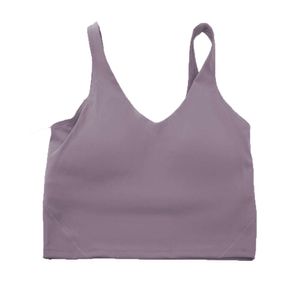 Lu Align U-back Yoga Align BRA BRAS Garging High Quality Fitness Running Chock Proof Dying Torking Sports Tank Top Lemon LL JOGGER LU YOGA-08 JOGGER GRY LU-08 2024