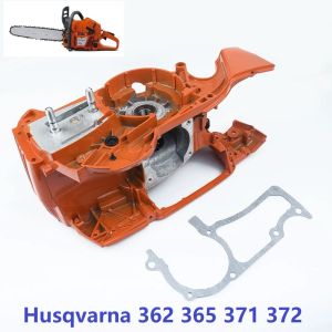 Gereedschap Original Fit Crankcase Crank Bearing Oil Tank Engine Housing Packning för Husqvarna 365 362 371 372 372xp Chainsaw Byt ut delar