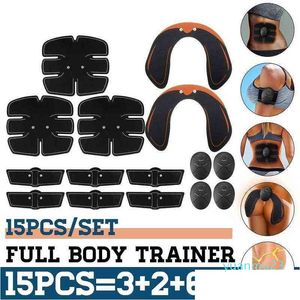 Тренажеры для брюшного пресса Стимулятор мышц Тренажер для бедер Ems Abs Training Gear Упражнения для похудения Фитнес Оборудование для тренажерных залов 2201113048246C Otdoz