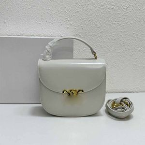 Lüks tasarımcı çanta deri kadın çanta mini eyer çantası moda metal tırnak düğmesi anahtarı omuz crossbody çanta vintage incelik kadın tote çanta