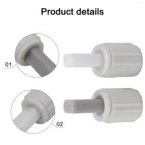 Tampas de assento do vaso sanitário silenciosas dobradiças lentas conjunto pbt gf método de fixação superior acessórios de acessórios de banheiro amortecedores rotativos