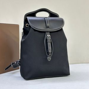 Mochila de grande capacidade para homens Designers de luxo mochila Bolsas de ombro de couro genuíno Mochila média Espelho qualidade moda mochila de viagem