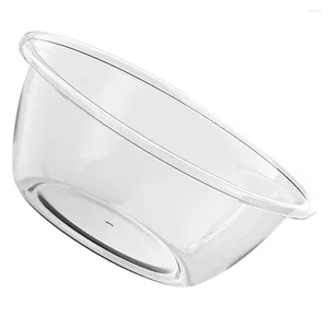 Bath Accessory Set Transparent Plastic Washbasin Kitchen Supply Bathroom Washing Household Salon Bowl Baby Face Cleansing