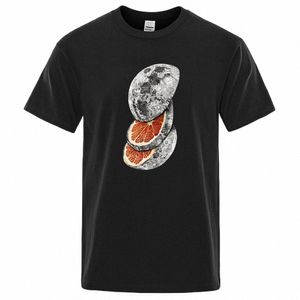 T-shirt di marca a fette Planet Fruit Uomo Donna Fi Abbigliamento traspirante Estate Cott Tshirt Hip Hop T-shirt allentata oversize P4Go #