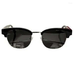 Sunglasses Premium Personalized Acetate Half Frame Square Men's And Women's UA400 Tourism Beach Kit