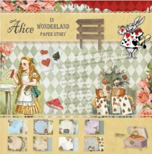 Processors Alice in Wonderland Junkjournal Cardstock Sense of Autumn Craft Paper Pad Decorative Designs Festival Gift Packing Kit
