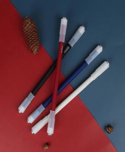 Ballpoint Pens 1 st snurr Pen Roterande spel för barnstudenter Gift Toy School Office Supplies Stationery9519565