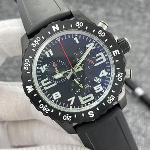 Роскошные дизайнерские мужские часы высокого качества AAA, кварцевый циферблат 46 мм, модные водонепроницаемые сапфировые часы Montres Armbanduhr с коробкой