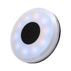 3 renkli araba LED kablosuz dokunmatik anahtar ışık otomatik lamba taşınabilir gece okuma hafif çatı manyetik montaj ampul evrensel