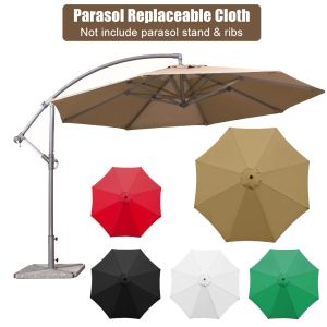 Навесы, полиэстер, солнцезащитный зонт, ткань для уличного двора, зонтик для замены поверхности, непромокаемая солнцезащитная ткань, 6/8 ребер