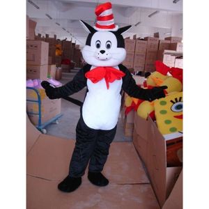 Costumi della mascotte Schiuma Simpatico gatto Cartoon Peluche Natale Fancy Dress Costume della mascotte di Halloween