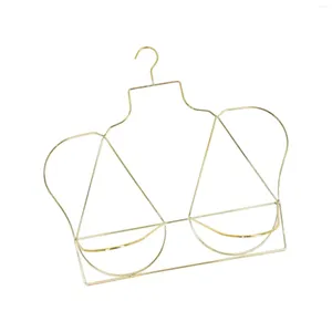 Hängare BRA Hängare Display Metal Body Shape Holder Underwear Hanging Rack för tillbehör Tank Top Lingerie Mall Presents Closet