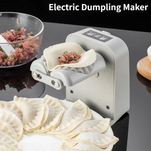 Moulds Automatic Electric Dumpling Maker Machine Dumpling Mould Pressing Dumpling Skin Manual Empanadas Ravioli Kitchen Accessories