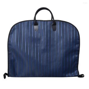 Lagerung Taschen Träger Protector Organizer Männer Kleidung Abdeckung Oxford Tuch Falten Anzug Staubdicht Kleidersack Reise Reißverschluss Hängen