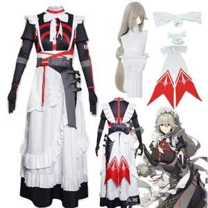 alexandrina Game Zenl Ze Zero Alexandrina Sebastiane Maid Dr Wig Outfit Alexandrina zzz Costumes Women u8ih#