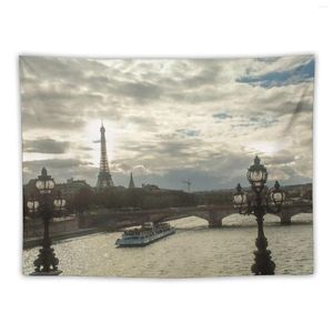 Tapestries Paris View Tapestry Bedroom Organization And Decoration Japanese Room Decor Carpet Wall
