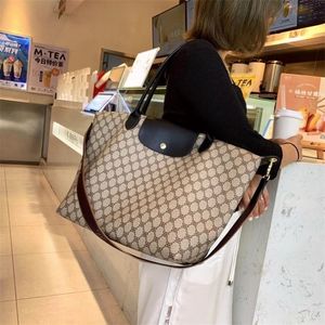 borsa di grande capacità autunno e inverno nuova borsa a spalla portatile versatile Gushu da donna tendenza Tote Bag MZB22428