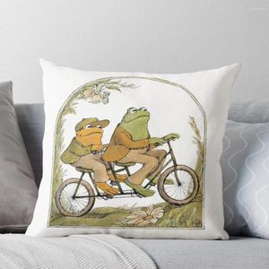 Pillow Frog And Toad Throw Christmas Decorations 2024 Cases Decorative Plaid Sofa Covers