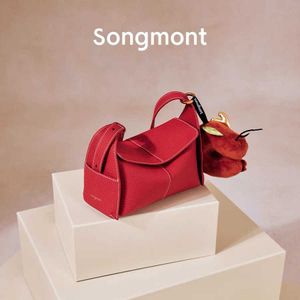 Songmont's Pine Ear Collection Mini dachowa torba na jesień i zimowe wszechstronne crossbody Crossbody Bag damska 240328