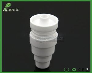 Chiodo in ceramica senza cupola 10mm14mm 18mm 6 in 1 Chiodo in ceramica cinese Nais Banger per vaporizzatore Vaping Ceramic E Naill Smoker Access1196989