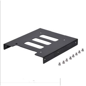 Other Drives Storages Metal Sata Ide 2.5 Inch Ssd Hdd To 3.5 Case Caddy Adapter Holder For Desktop Pc With Screws Drop Delivery Comput Ot9Ne