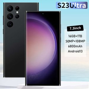 New S23 Ultra Large Screen Smartphone 16+1TB Direct