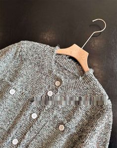 Abbigliamento da donna europeo Piccolo cardigan in tweed spesso profumato Top sottile cappotto corto da donna