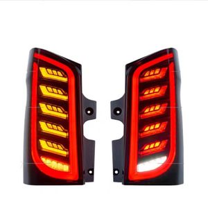 Acessórios do carro para benz vito v260 w447 2016-2021 luzes traseiras led drl luzes de corrida led conjunto de lâmpadas de parque traseiro