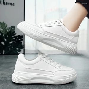 Casual Shoes Platform Women Fash Studenci okrągłe stóp na desce każdego dopasowania trendu singla Sneakers Single