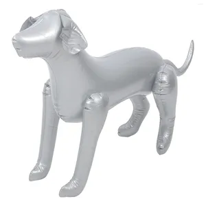 Hundkläder husdjursklädermodell dreses mannequins stående modeller shoppar självuppblåsbara hundar pvc för