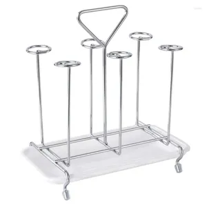 Kitchen Storage YYSD Adjustable Cup Drainer Clean And Organized Drying Rack For Tabletop Desktop