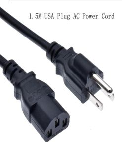 Power Supply Lead Extension Cable 12M 15m Cord 3 Prong 3pin 2pin USA US plug for American1880085