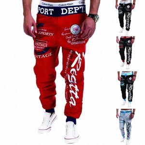 Spor Spor Salonu Sıska Jogging Erkekler Jogger Trailsuit Pants Sportwear Swearpants Hip Hop Men Jogger 2023 63cy#