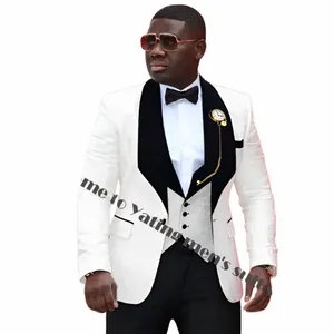 Groom Tuxedos One بعقب شال لا شال لاستلال أفضل رجل دعاوى زفاف العريس رجال الزفاف بدلات العريس