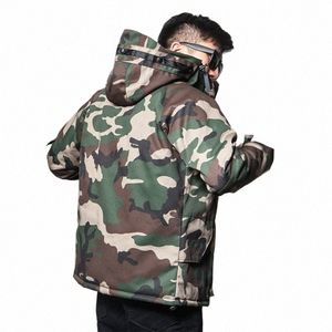 fi Jaqueta camuflada masculina estilo militar casual casaco corta-vento masculino jaqueta tática com capuz para homens 894K #