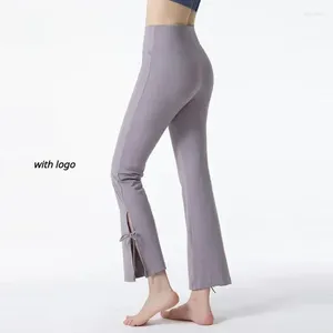 Aktywne spodnie wysoko Wlost Cross Slim Yoga Ćwiczenie taniec bioder