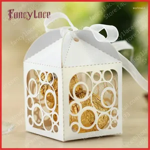Gift Wrap Wholesale S Boxes Bubble Shape Customized Elegant Laser Cut Cute Paper Box Party Show Gifts 50PCS