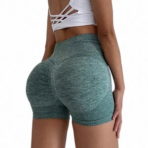 Sexy Booty Push Up Esporte Yoga Shorts Mulheres Seaml Spandex Correndo Ciclismo Curto Fitn Leggings Cintura Alta Feminino Ginásio Shorts f2Wj #