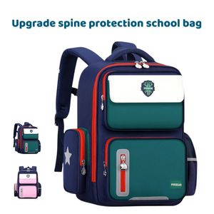 School Bag Backpacks For School Children Large Capacity Waterproof Multi Pockets Night Reflective Strip School Bags For Boy Girl 240314