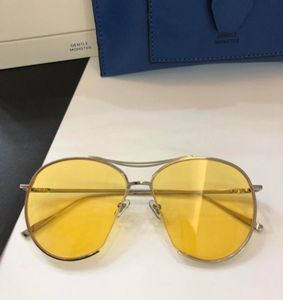 LuxuryBrand Sunglasses2018 Nova marca coreana Top V GM Jumping Jack Óculos de sol Luxo Women039s Homens óculos de sol Ocean Lens com 1309558