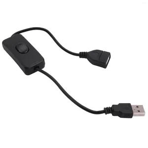 Dá USB um homem ao cabo de extensão fêmea com interruptor liga/desliga