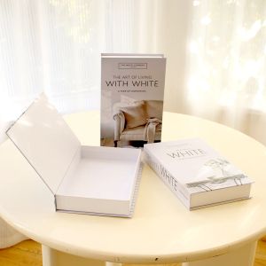 Albümler dekoratif sahte kitap çok renkli baskı seti simülasyon kitabı kutusu fotoğrafçılık pervane sehpa model oda otel villa ev dekor