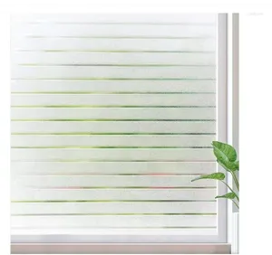 Window Stickers Frosted Film Static Cling Decorative Glass Privacy Non Adhesive Construction For Kids