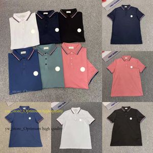 Designer Polo da uomo di marca francese Polo da uomo di lusso S Polo Sport Estate Donna Tendenza Puro traspirante Taglia S/M/L/Xl/Xxl/Xxxl Colore Nero Grigio Verde Rosa Arancione 567