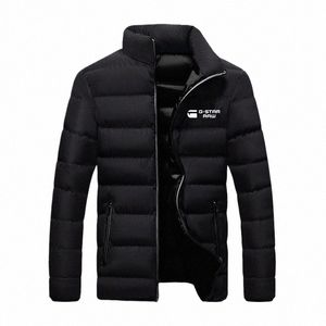 Hot Selling Winter Men's Standing Collar Jacket, Street Fi Brand, Lightweight Feather M Down Jacket, Windproect Jacket M4EQ#