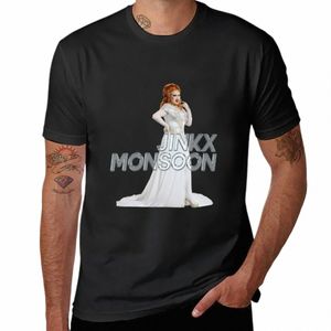 Jinkx MONSOON T-Shirt suor simples camisas de treino para homens M7yK #