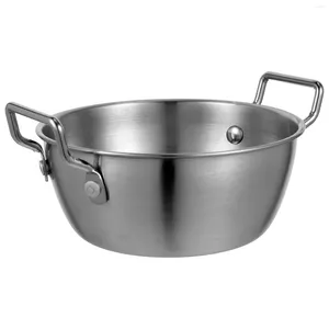 Bowls Bowl Stainless Steel Simmering Pot Kitchen Cooking Stockpot Reusable Noodle