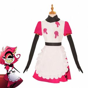 Anime Niffty Cosplay Fantasia Fantasia Dr Outfits Halen Carnival Party Mulheres Maid Suit p40C #