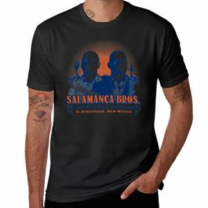New Salamanca Bros. T-shirt anime t-shirt t-shirt för en pojke vanlig t-skjortor män j1j0#