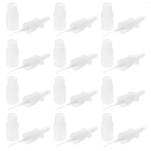 Storage Bottles Nasal Spray Bottle: 10ml Empty Refillable Sprayer 20pcs Fine Mist Saline Water Pump Bottle